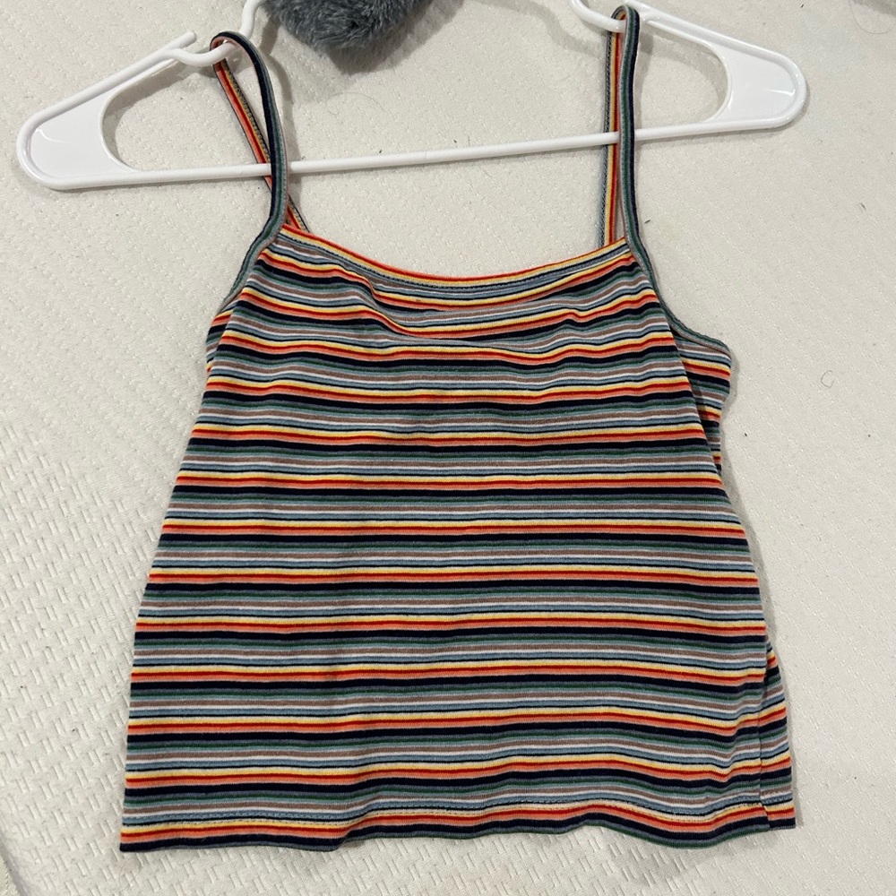 Brandy Melville Skyler Striped Knit Tank